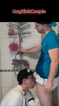 Sportswear Piss Fuck in the Shower