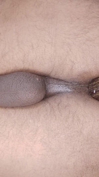 12 palců Big Vegitablee v Zadku indického chlapce