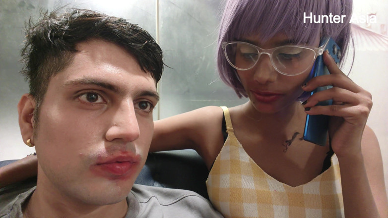 hunter Asia: Girl Cheating on Her Boyfriend with Her Best Friend
