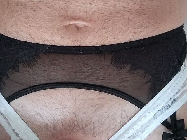 CD Displays Lingerie and Masturbates Wishing for a Vagina (Dragontrainer)