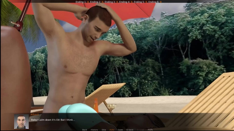 Johannes Gaming: Mutlu evlilik #12 - Jenny ve Jim birbirleriyle oynadılar... Sahilde tration... Claire,...