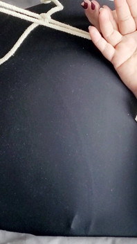 Hog Tied in a Ultra Tight Pencil Skirt