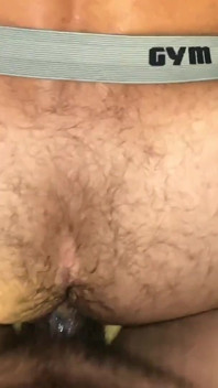 Older Silver Daddy Fucked Bareback Muscle Bubble