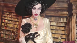 Lady Dimitrescu världsomfattande JOi