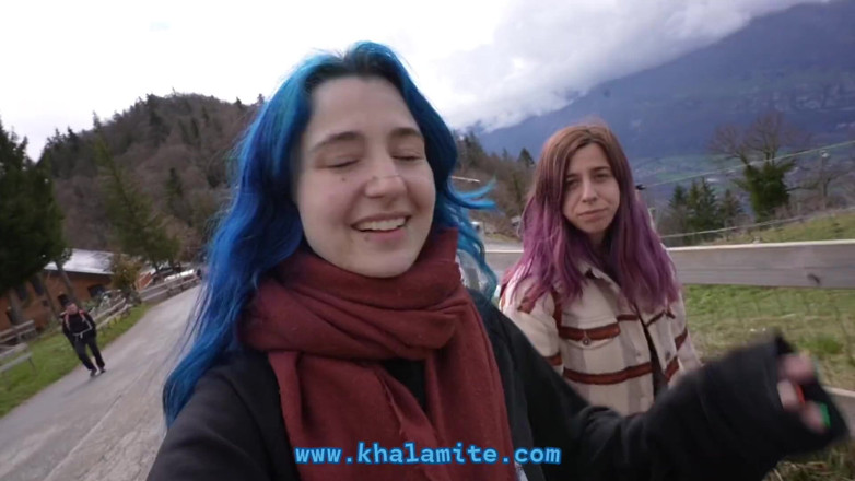 Khalamite: เพื่อนบ้านมาสร้างเซอร์ไพรส์ แล้วเย็ดพวกเราทั้งคู่เลย!! (vlog - เซ็กส์สามคนแบบฝรั่งเศสกับนอราเก)