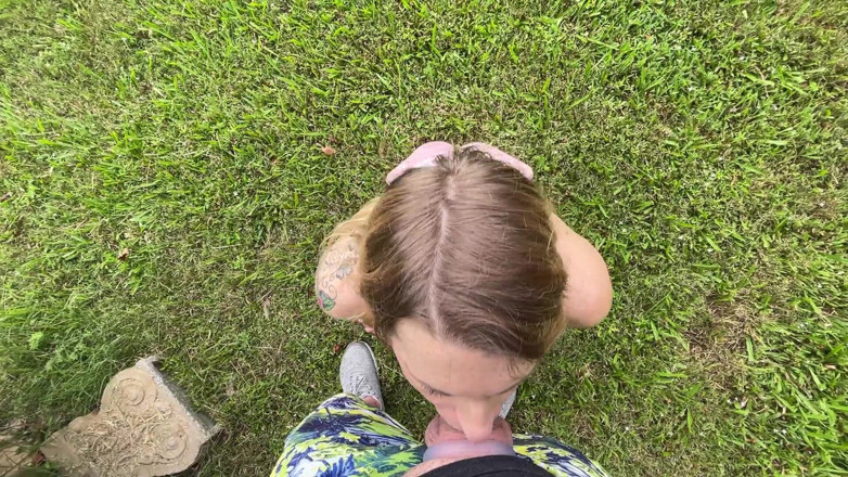 TSRyley: Lakeside Blowjob