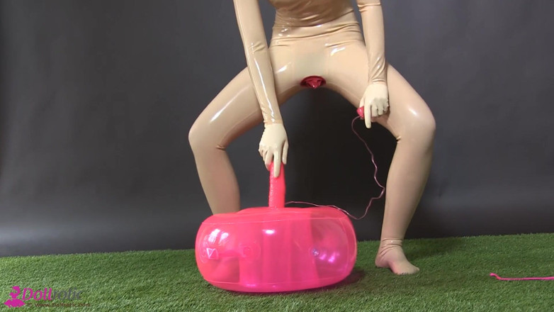 Dollrotic: Living Rubberdoll with Silicone Mask