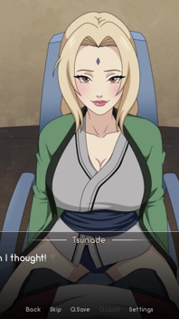 Naruto: Kunoichi Trainer - Blonde MILF Tsunade with Big Boobs Face Fuck Deepthroat, Pussy Sex and Hot Anal Fucking with Creampie