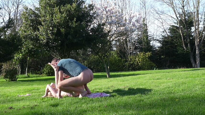 Mr Moneyshot: Outdoor POV Anal with Babykitten