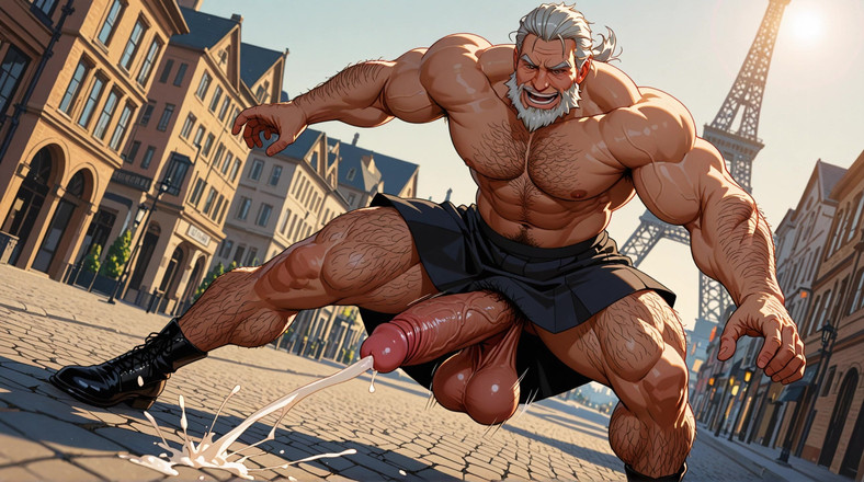 Erotic Man: 穿着裙子的热辣肌肉男ai XXX