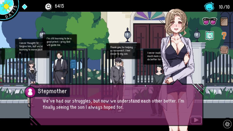 NSFWOtaku: Hentai Game - Church Hentai Sex Scenes (rika the Lewd Nun Heroine) -...