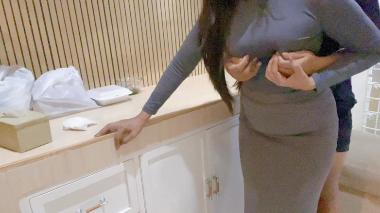 Bintang hyper: Suegra regordeta en el culo de yerno obsceno