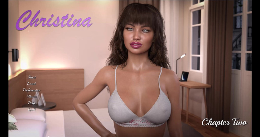 Johannes Gaming: Christina #1 - 克里斯蒂娜下班后和朋友出去了，然后她回家了 - Grand和Christina出去吃午饭