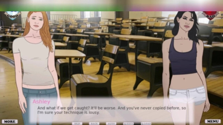 3DXXXTEEN2 Cartoon: Mniej nauki, więcej tatuaży. Seks z kreskówkami 3D porno