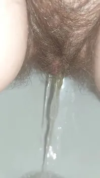 Pee Pissing in the Toilet