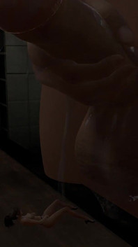 Giantess Futa Masturbating Over a Petite Pixie Girl