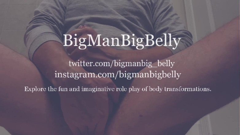 BigManBigBelly: 30分間のソフトからアグレッシブな男性のうめき声