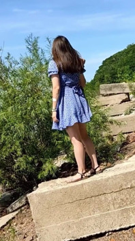 I'm Not Wearing Any Underwear Under My Dress