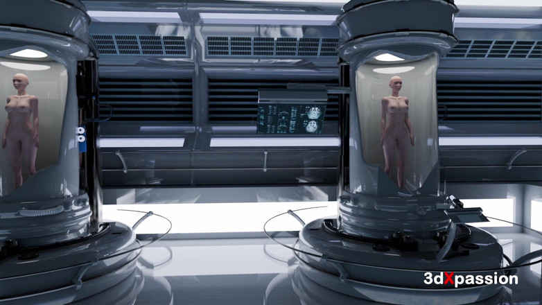 3dxpassion-transgender: Cryolab sırları - 18 yaşındaki güzel Yuna kovboy kıza biniyor, domaltıyor ve...