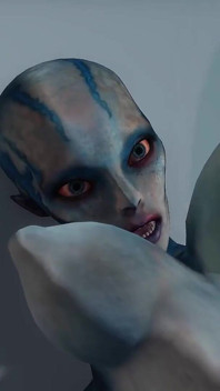 Žhavý mimozemský sex na exoplanetě! Mimozemšťan je ošukaný vesmírným ženou v skafandru se straponem