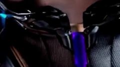 Mr. Fantastic Fucks Invisible Woman&#039;s Bald Ass Pussy, Sharen POV, Big Breast Squirrel Girl Creampied