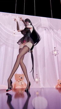 [mmd] butik permisi saya kalimat cabul; Striptis; sutra hitam; Semprotan air