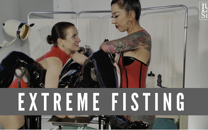 LUXurious Sins: Latex Double Domme Fisting &amp; Anal Stretching Miss Flora, Mistress Youko &amp;...