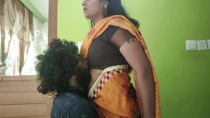 Vaigavarun45: Saree Romance with Hot Lips