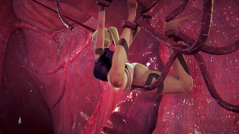Waifu club 3D: Ino found strange things in a cave