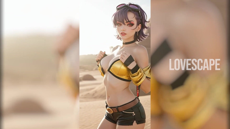 Lovescape: Pilot Down &amp; Dick Deep: Desert Rescue Turns Into Savage Fuck