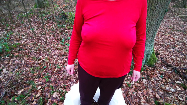 Bouncy Tits Action: Tetek tampar dalam Autumn