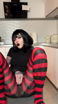 Touching Through Stockings