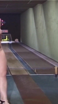 Nude Bowling with MILF Margarita & Uschi Haller
