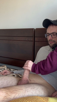 Lick and Smell My Feet While I Suck Your Cock.