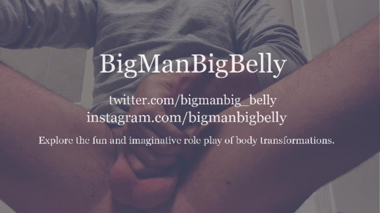 BigManBigBelly: L'uomo maledetta il ragazzo più giovane maleducato con la gravidanza
