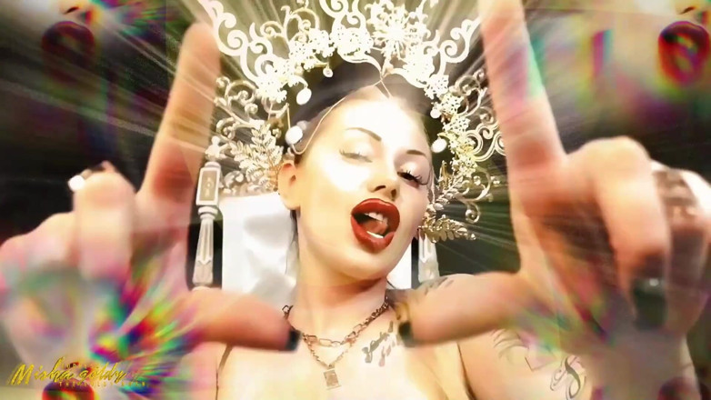Goddess Misha Goldy: ASmR binaurale &amp; riprogrammazione! Si sega come un perdente - sborra come...