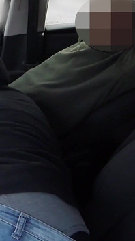 Teen Teacher Sucks My Dick in Car in Outdoor Parking in for Everyone - It's Very Risky with People Near- Misscreamy