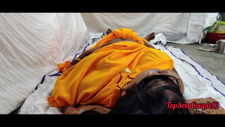 TopSexyCouple12: Người vợ xinh đẹp Ấn Độ saree đêm khuya làm tình tuyệt vời