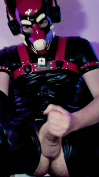 Cum-soaked Hand Job Fuels Wild Latex Dream