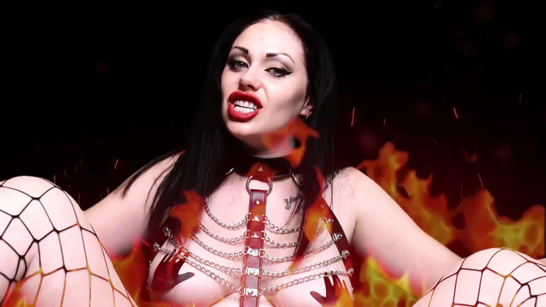 Goddess Misha Goldy: Succubus te va scurge și va primi fiecare ultima picătură din...