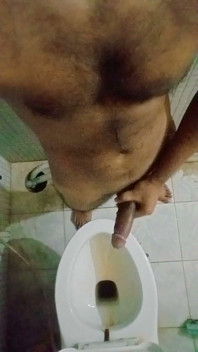 Indian Boy Handjob in Girlfriend's Bathroom, Does Anyone Wants to Join?
