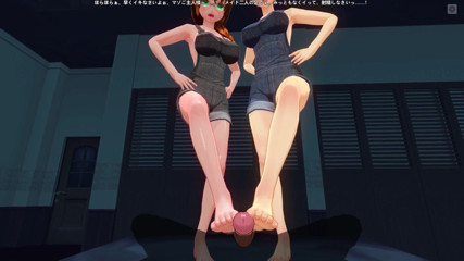 H3DC: 3D hentai POV dvě zrzavé nevlastní sestry masturbují tvého ptáka...