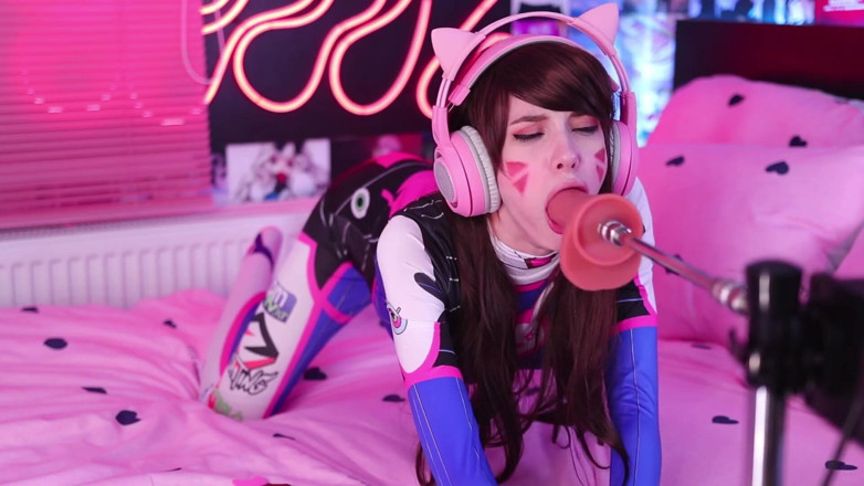 Yukki Amey: D.va Dva overwatch piloter knulla maskin