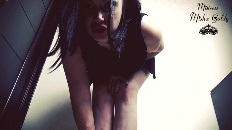 Goddess Misha Goldy: Fat Pigs like you disgust me! Orgasn controll &amp; orgasm denial!!