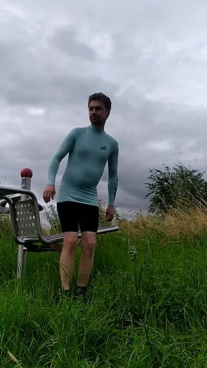 Olisa: Exercise in my new sportsdress