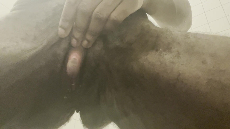 Ebony Amputee: खुली चूत के होंठ