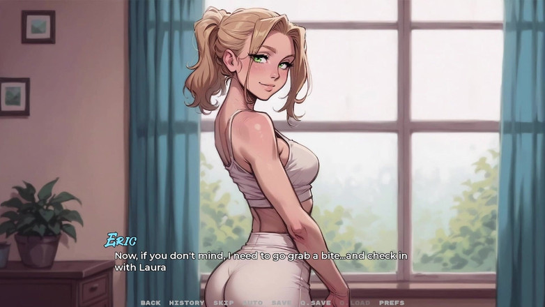 AVNTeller: Minha nova namorada # 2 - meia-irmã ruiva mostra seu novo maiô. Você...