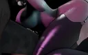 Why fuck so hard: 3D Huge Boobs Slut Cheating with BBC
