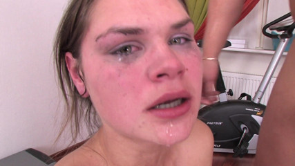 Young Throats: Extreme deep throat fucking by monster cock