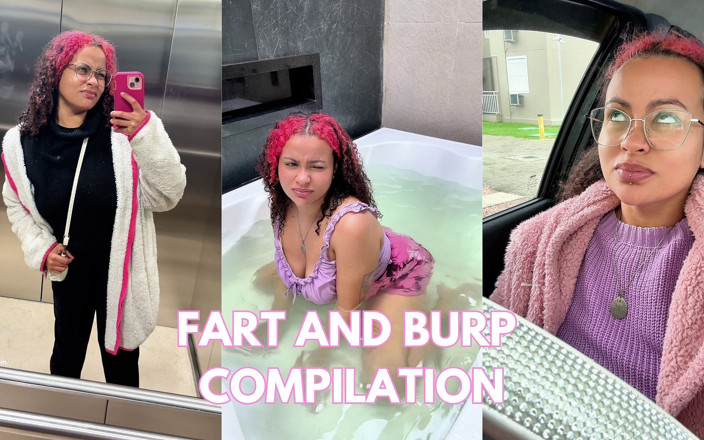 Cutiepiie Chubby: Weekly Fart Burp Compilation Outdoors Pole Dance Latex Ass Fart...